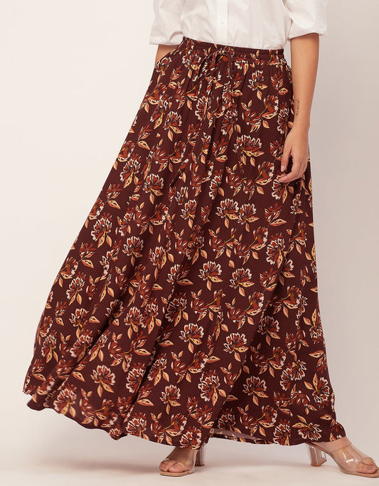 Maxi Skirt, Elastic Waist