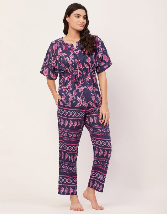 Cotton Night Suit Set