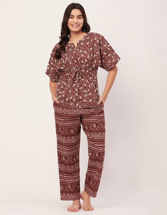 Cotton Night Suit Set