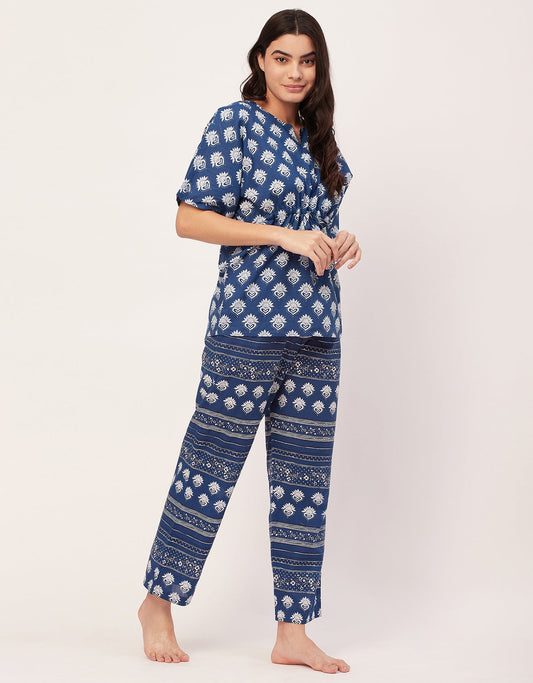 Cotton Night Suit Set