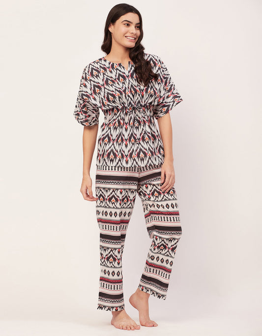 Cotton Night Suit Set