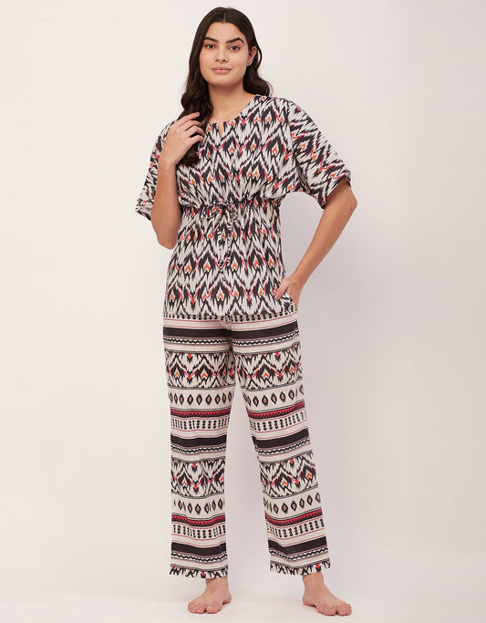Cotton Night Suit Set