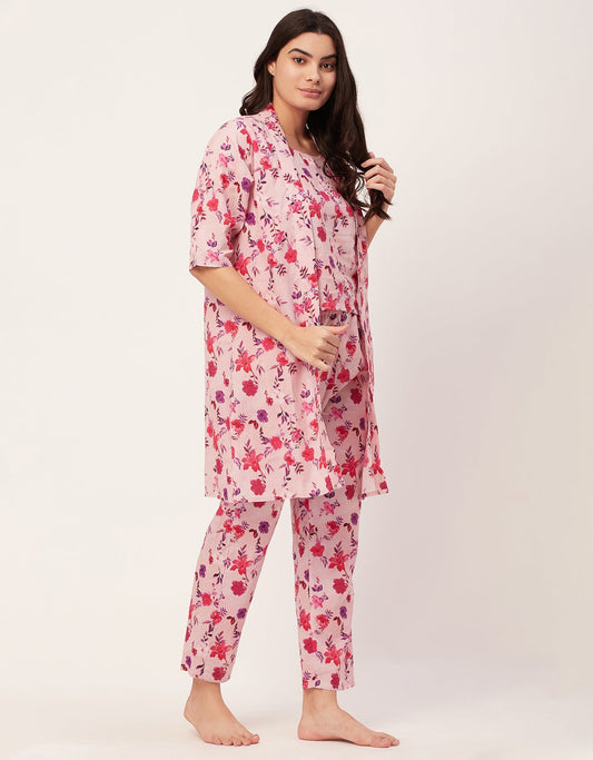 3 Pcs Loungewear Set