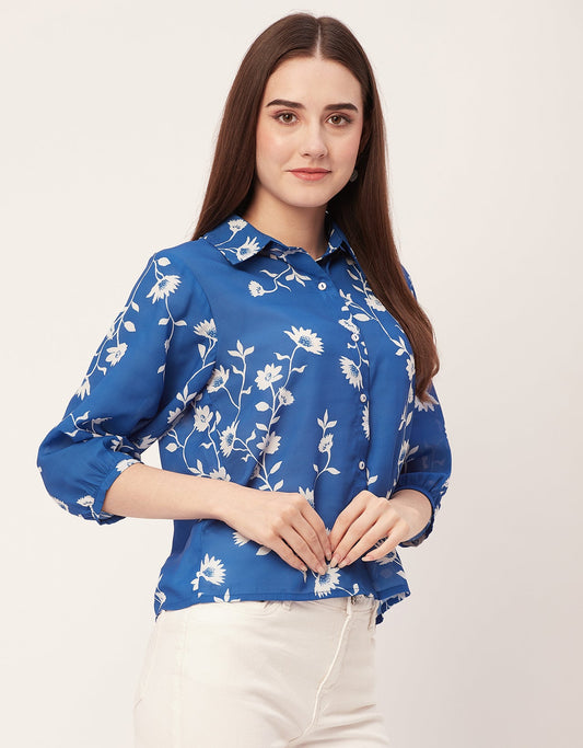 Printed Casual Chic Shirt
