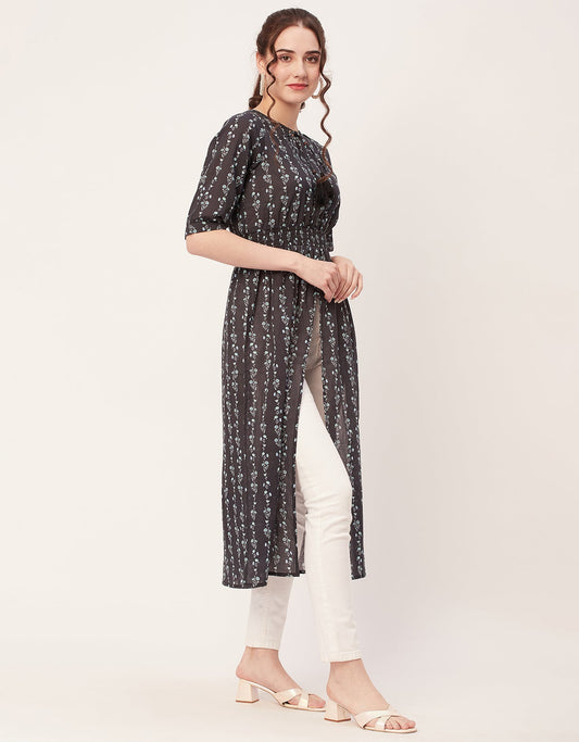 Long Slit Cotton Tunic