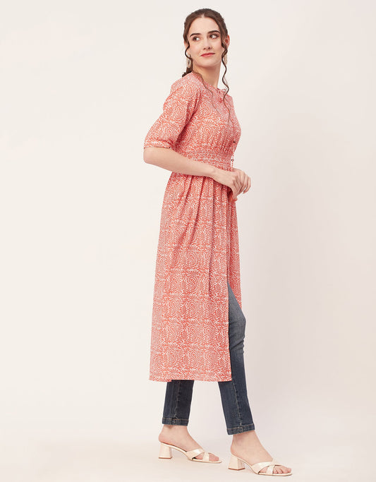 Long Slit Cotton Tunic