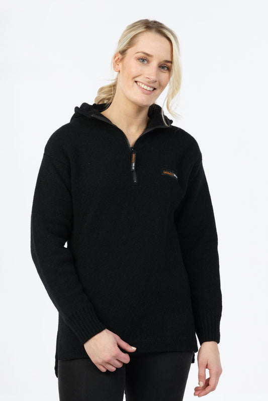 Women's Extreme 36.6 dual-layer NZ wool hoodie - Klothing NZ