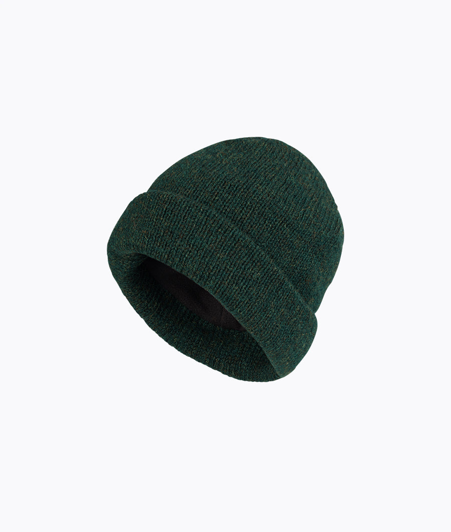 Lined Beanie - NZ Wool/Fleece Lined