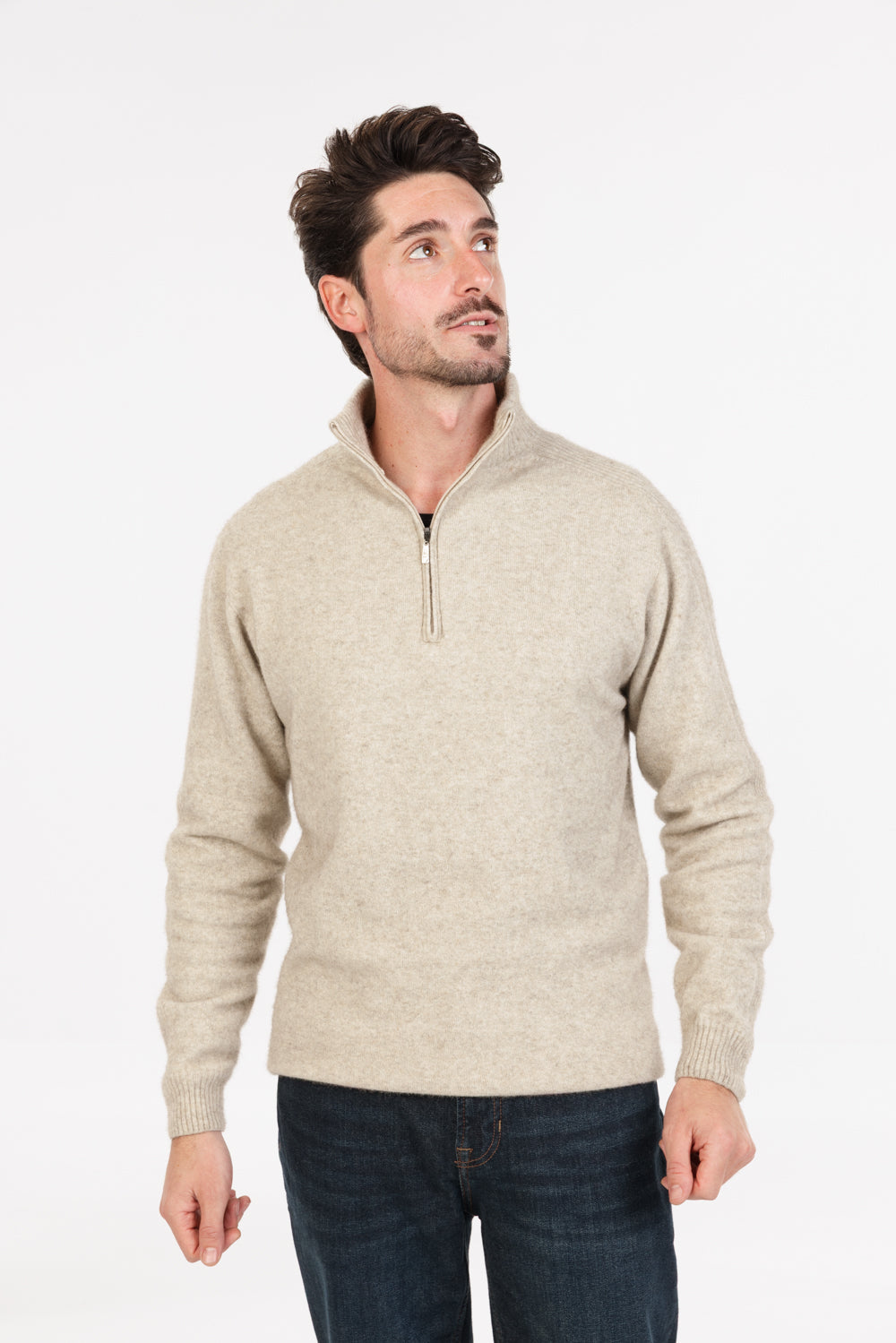 Lightweight Half Zip Sweater