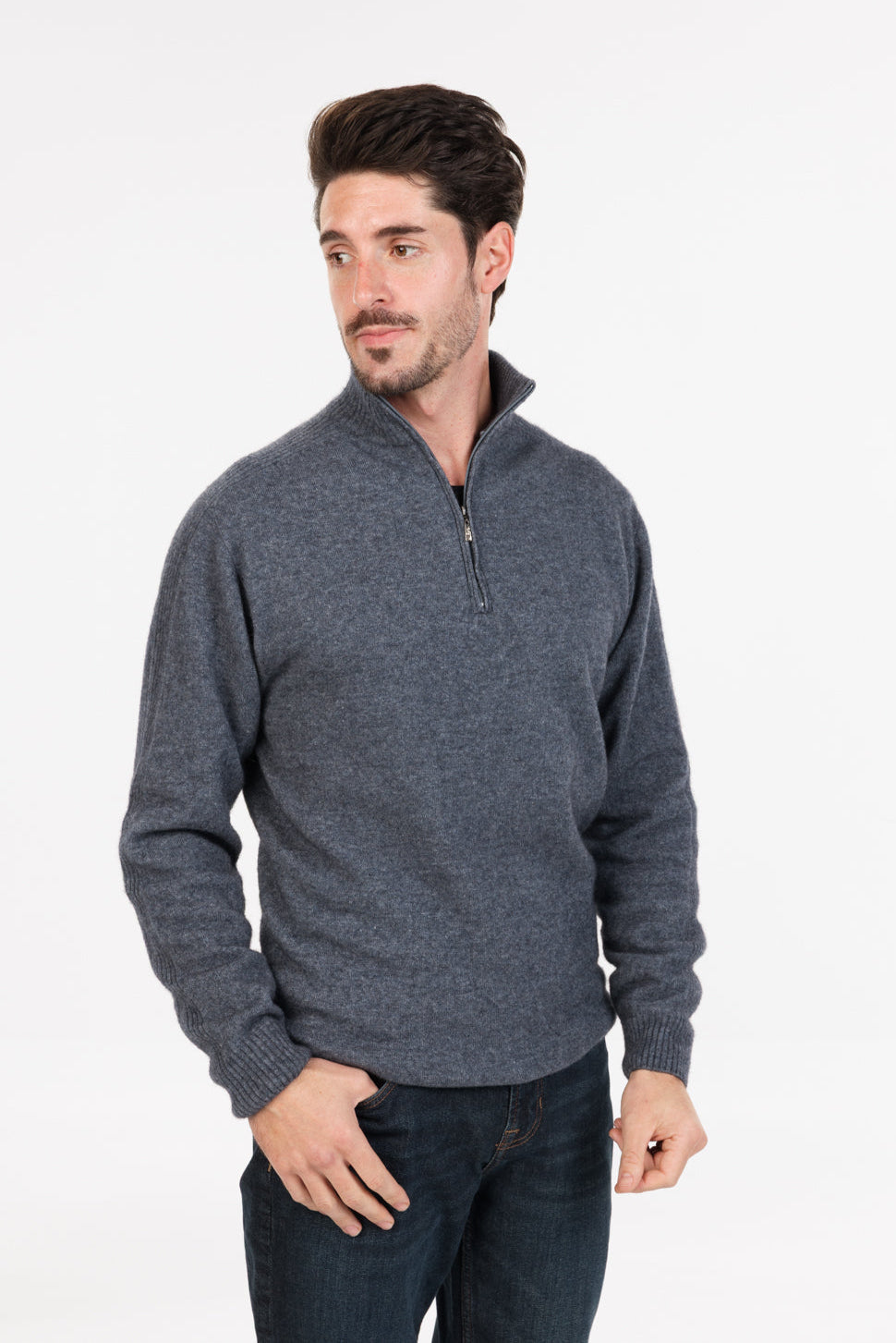 Lightweight Half Zip Sweater