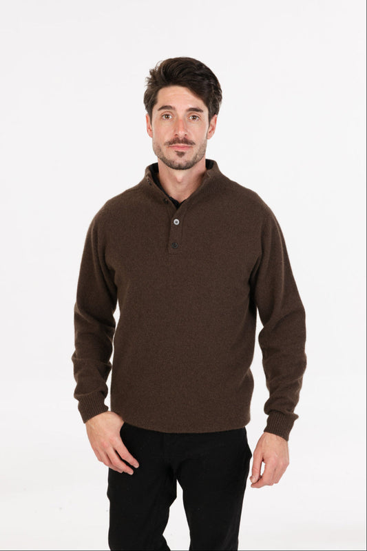 Button Collar Sweater