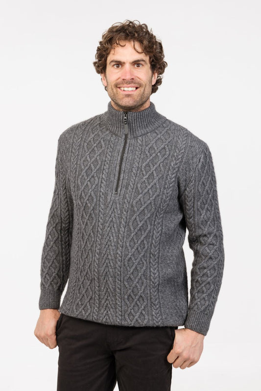 Arran Half Zip Sweater