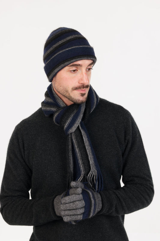 Striped Beanie