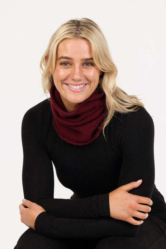 Possum-merino neck warmer - Klothing NZ
