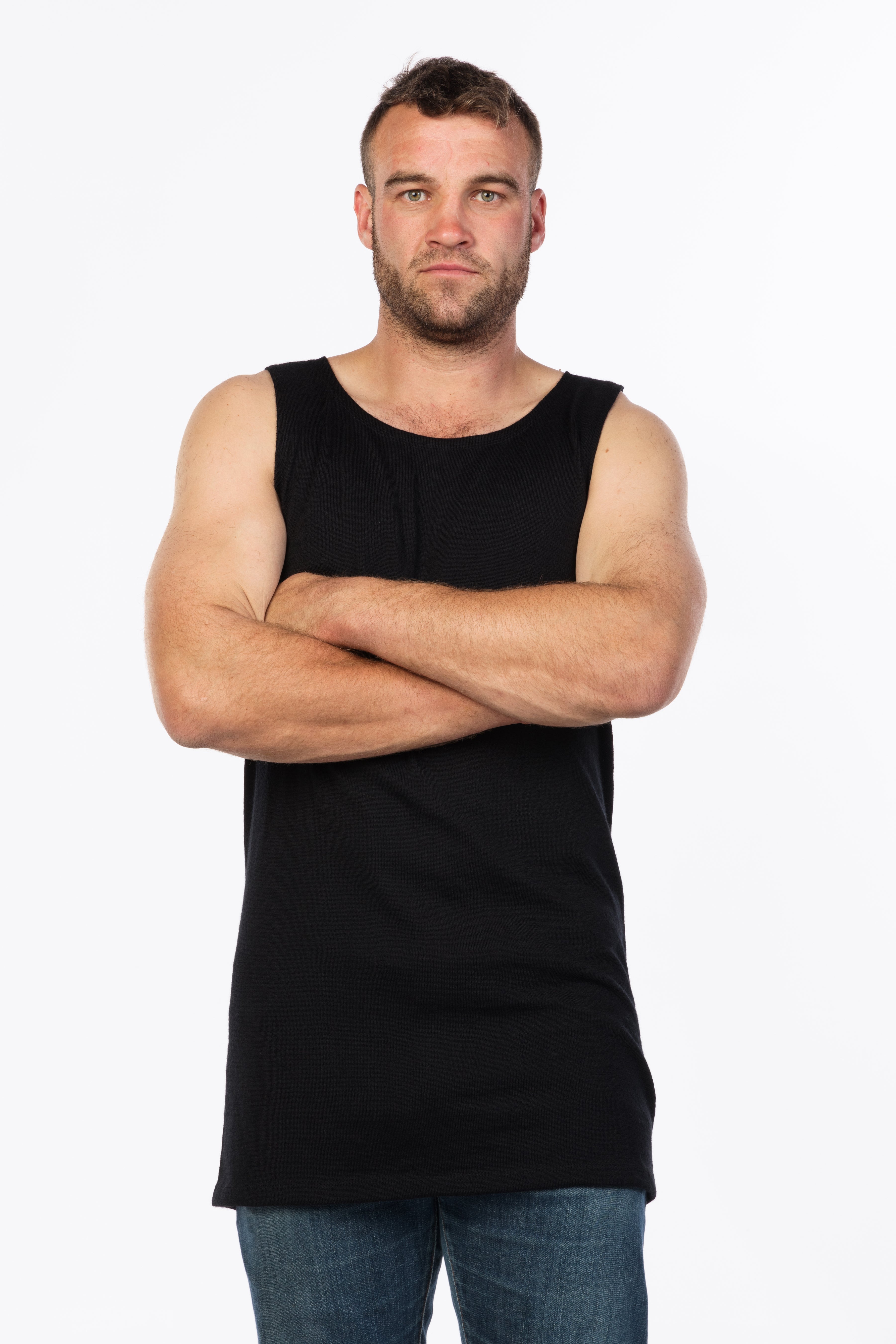Active Shearers Singlet - Pure Merino
