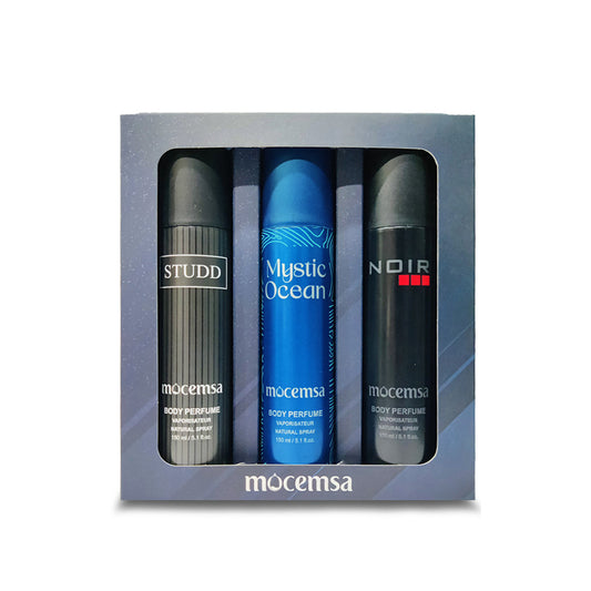 Body Perfume Gift Pack (Noir, Mystic Ocean, Studd)