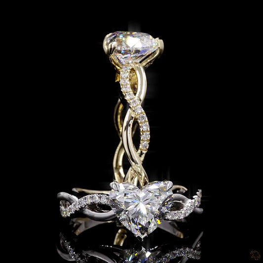 Side Stone Rings