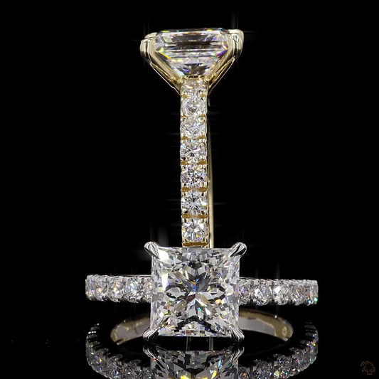 Side Stone Rings