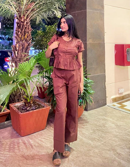 Brown Coord set