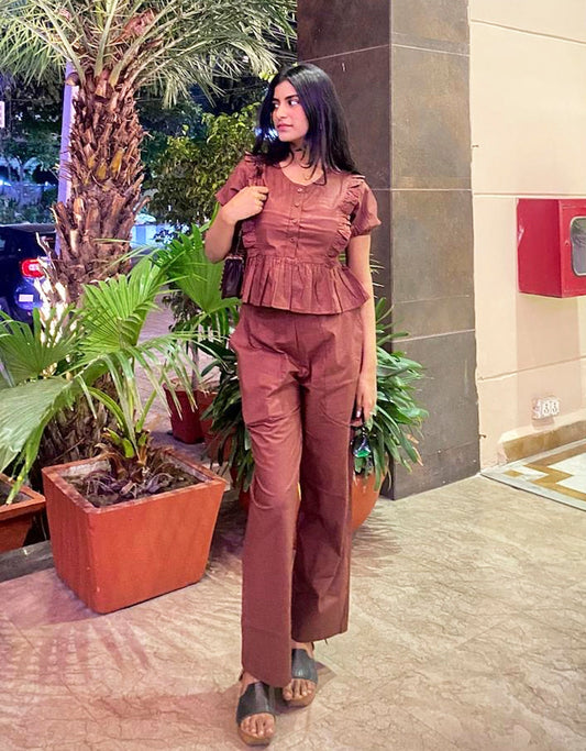 Brown Coord set