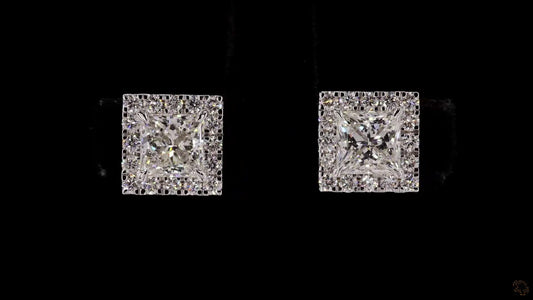 Solitaire Studs Earrings