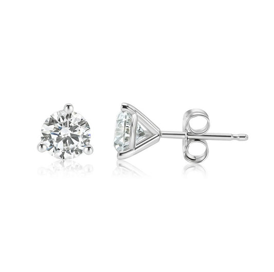 Solitaire Studs Earrings