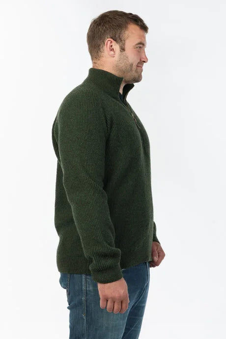 Half Zip and Collar - 100% Lambswool