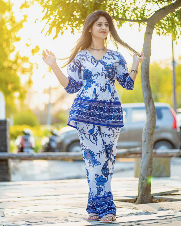 summer coord set by Moomaya