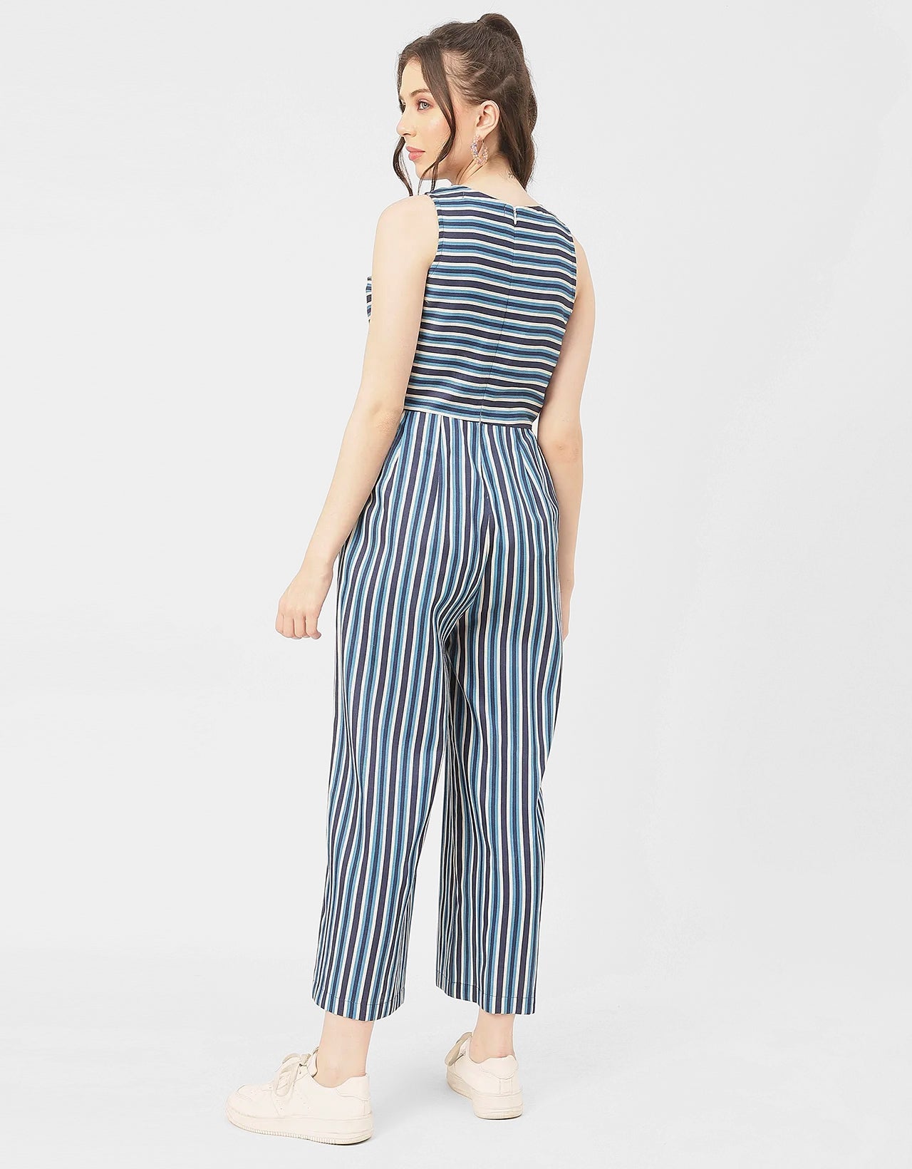 Casual Printed Cotton Summer Fashion Jumpsuit