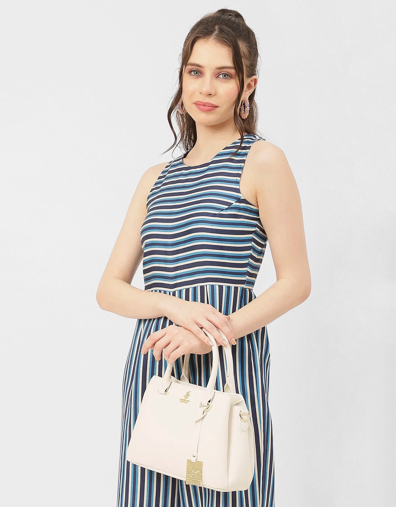 Casual Printed Cotton Summer Fashion Jumpsuit