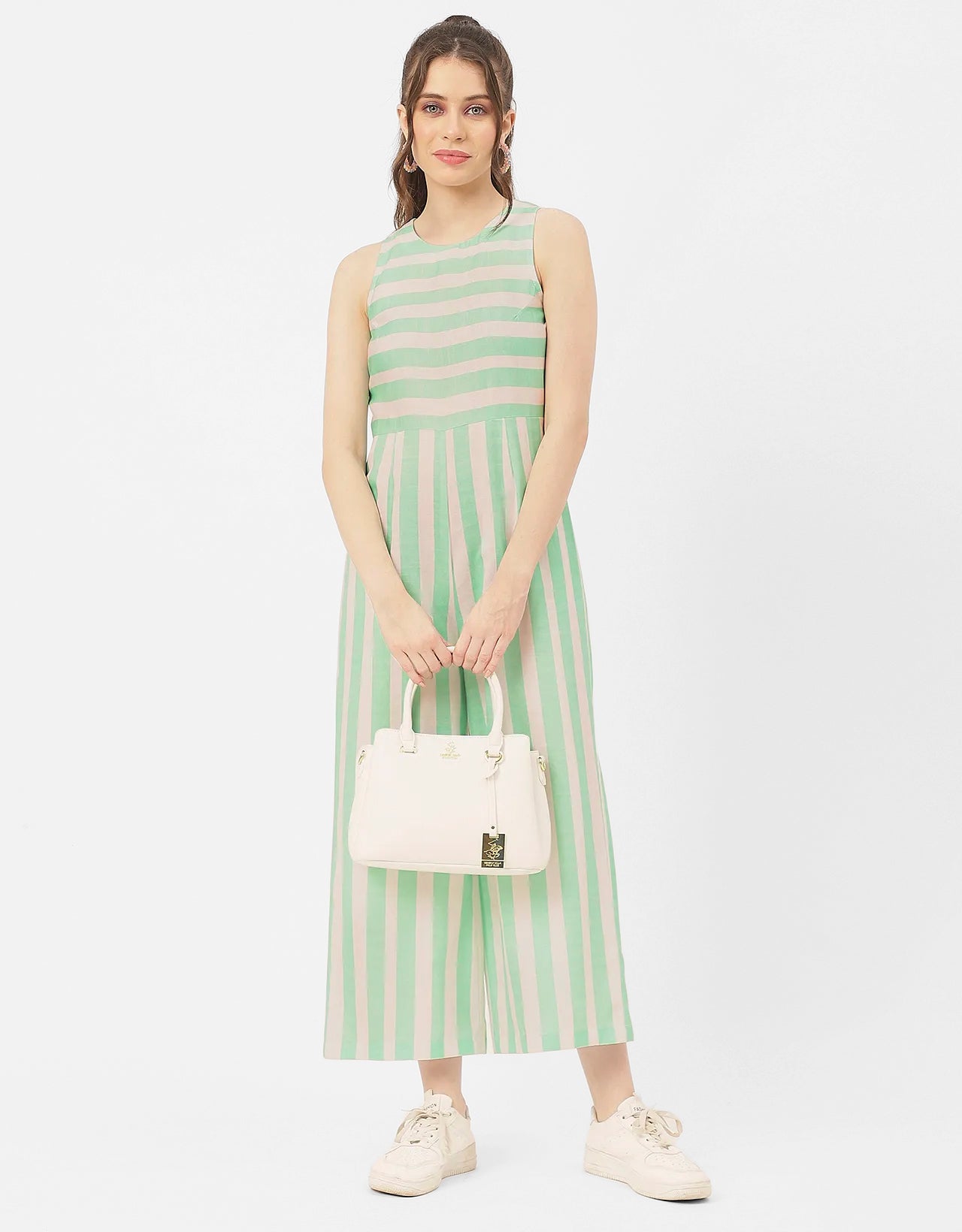 Casual Printed Cotton Summer Fashion Jumpsuit