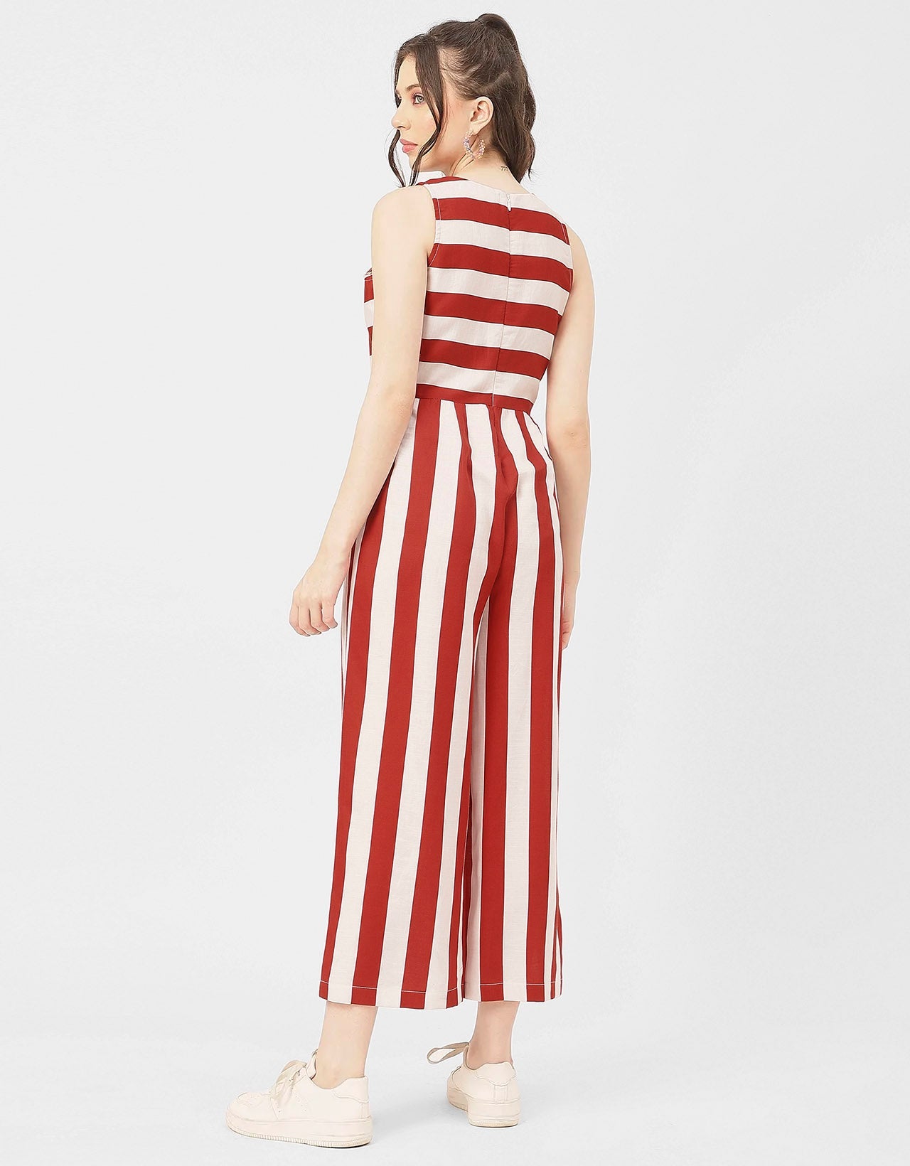 Casual Printed Cotton Summer Fashion Jumpsuit