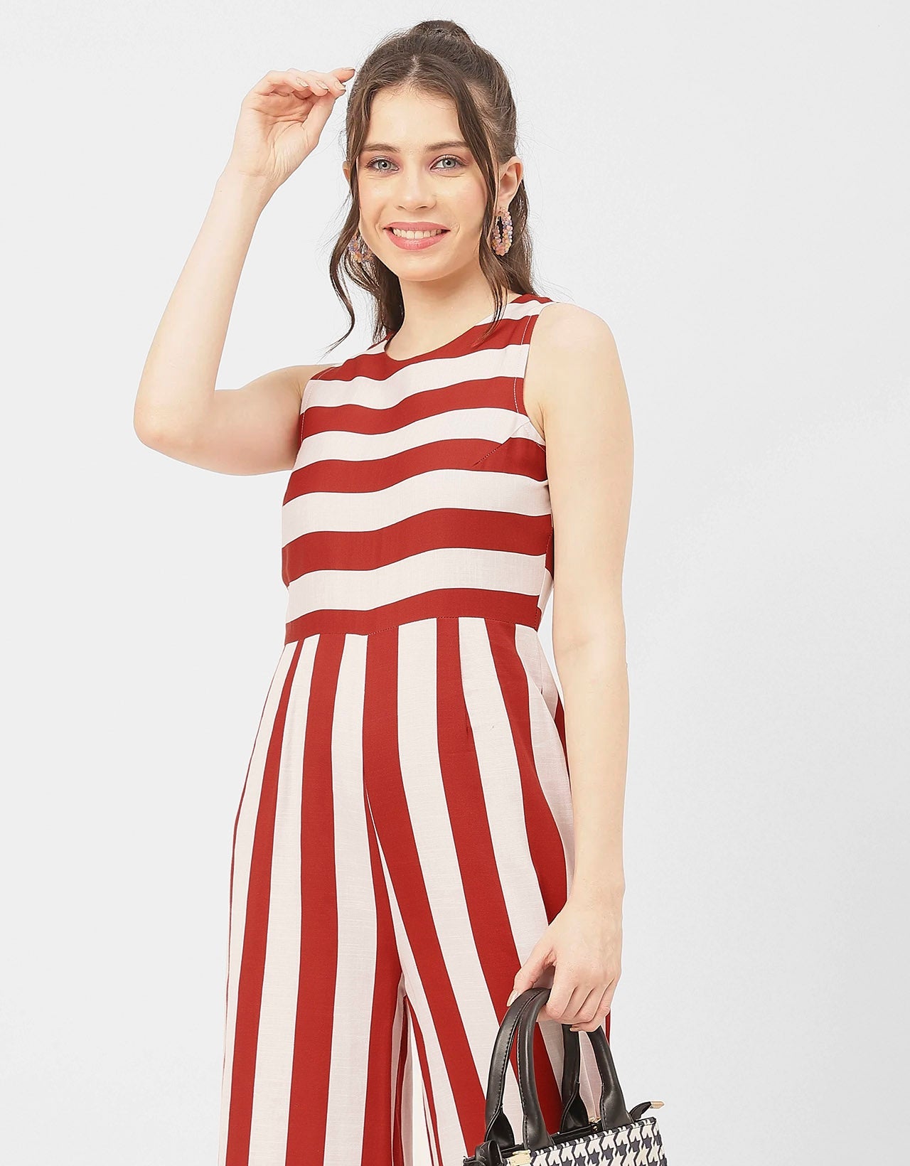 Casual Printed Cotton Summer Fashion Jumpsuit