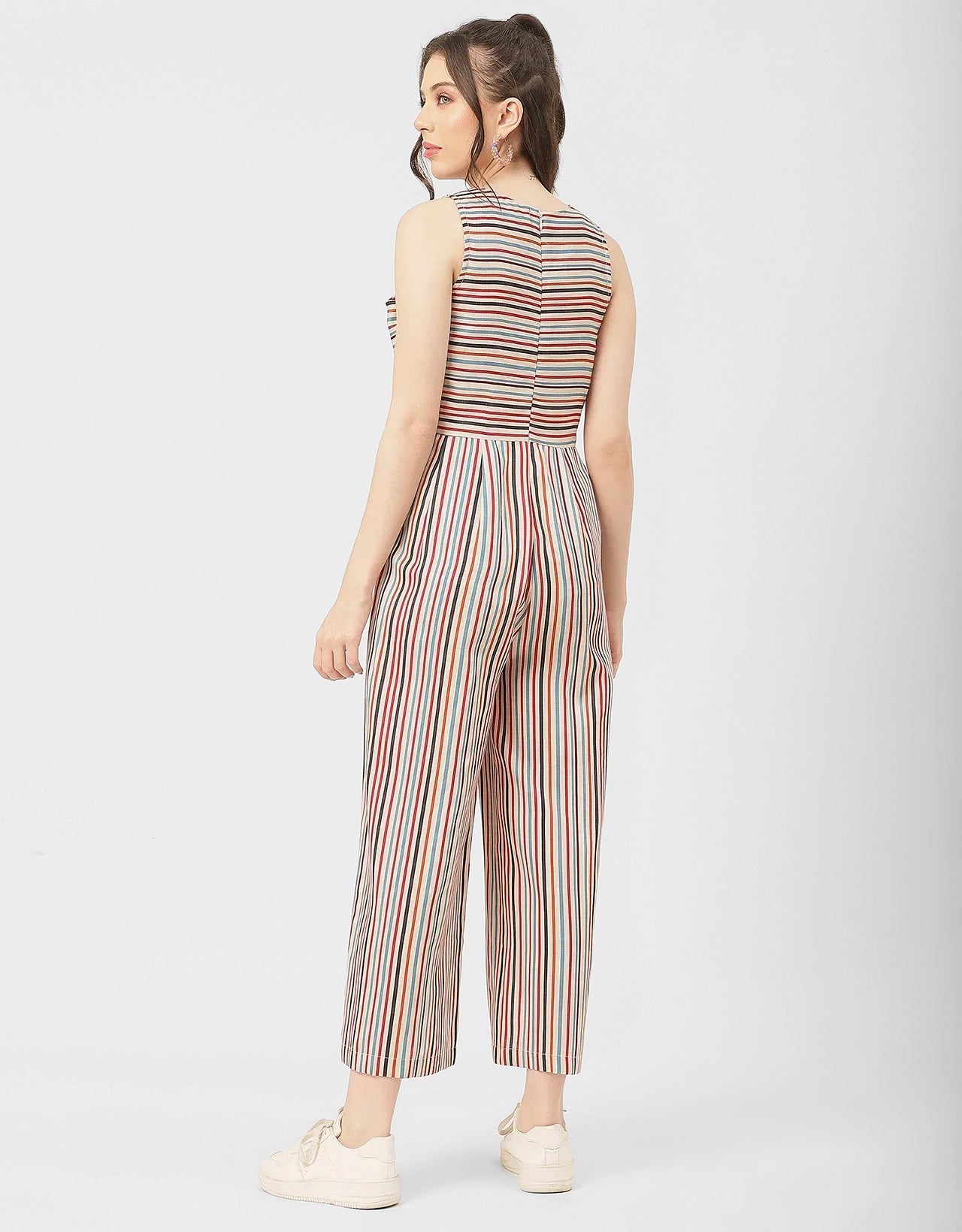 Casual Printed Cotton Summer Fashion Jumpsuit