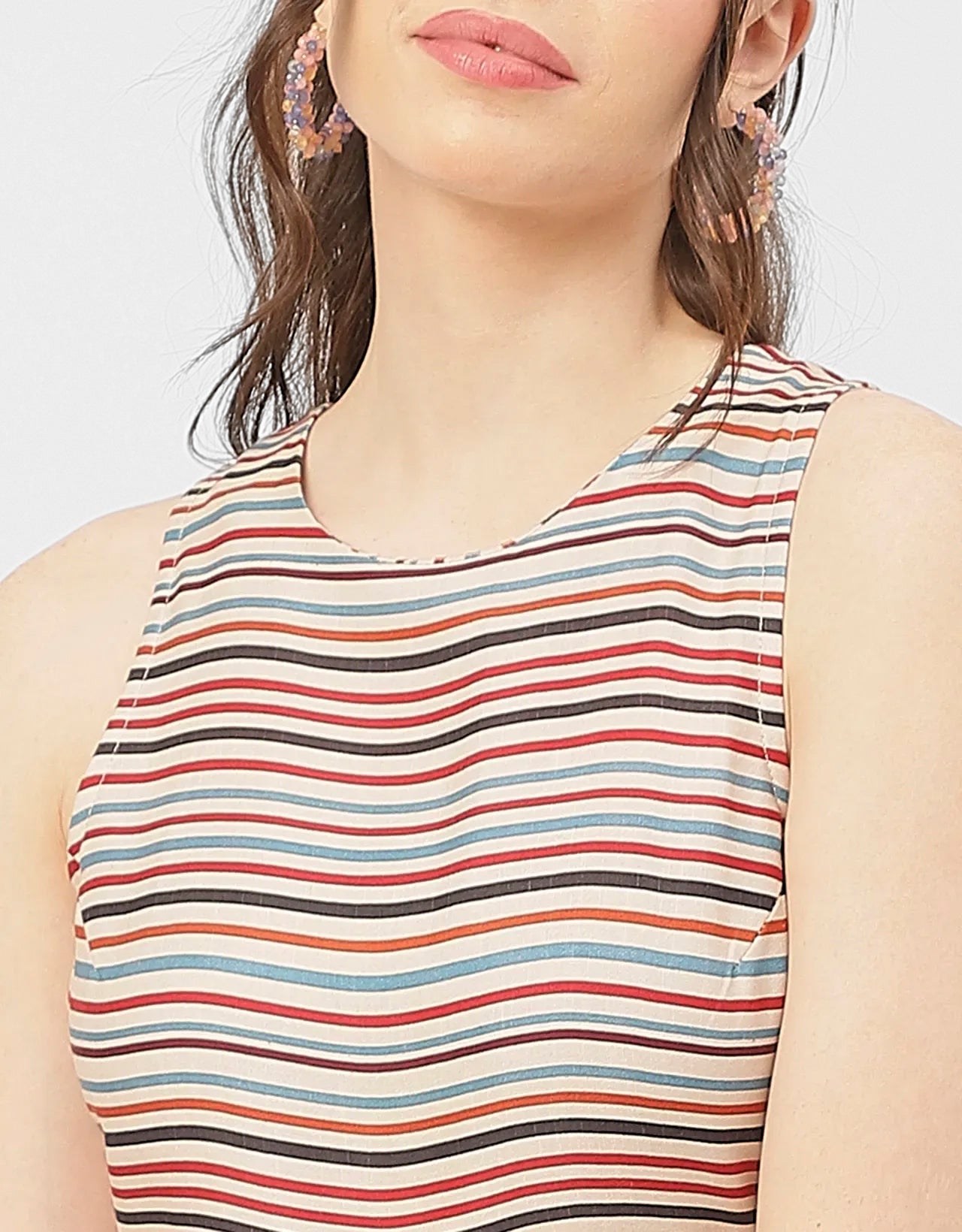 Casual Printed Cotton Summer Fashion Jumpsuit