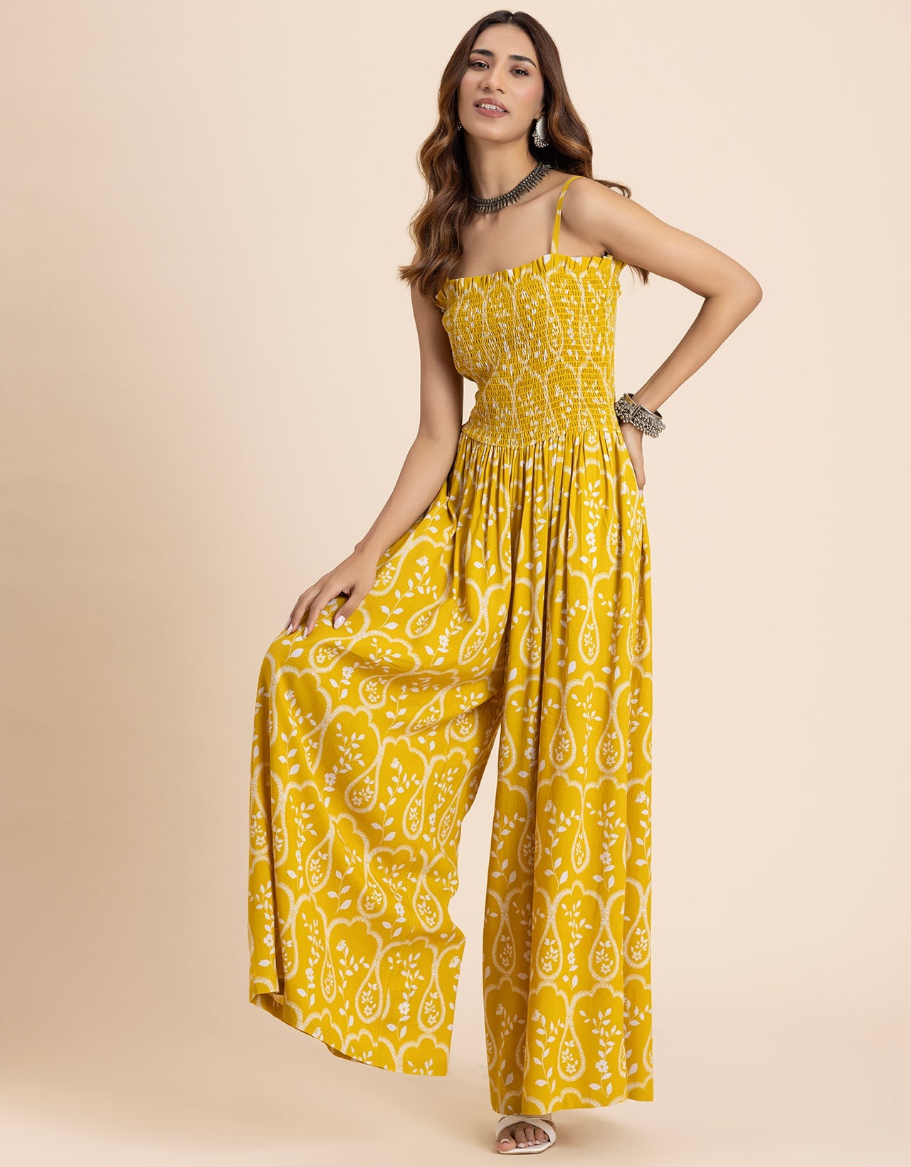 Loose Fit Printed Rayon Women's Stylish Palazzo