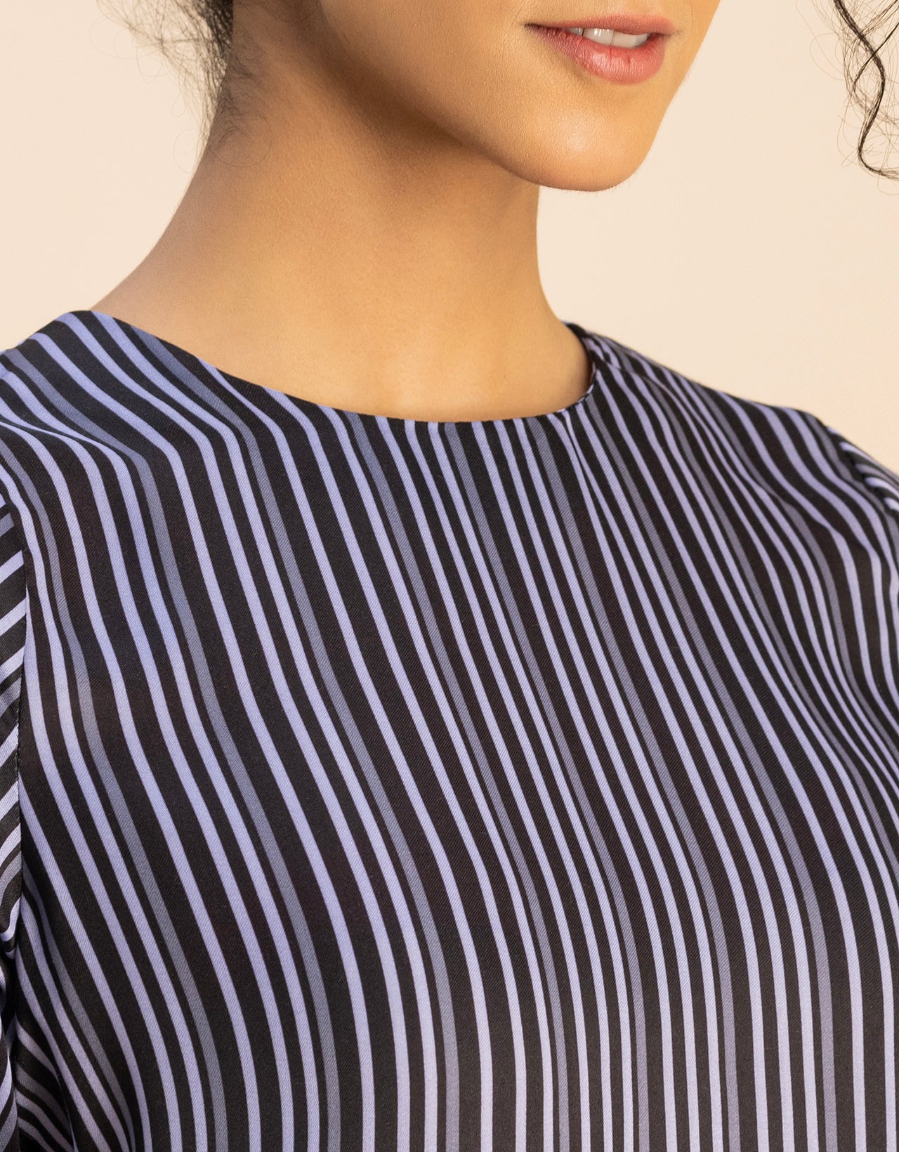 Short Sleeve Round Neck Printed Dress