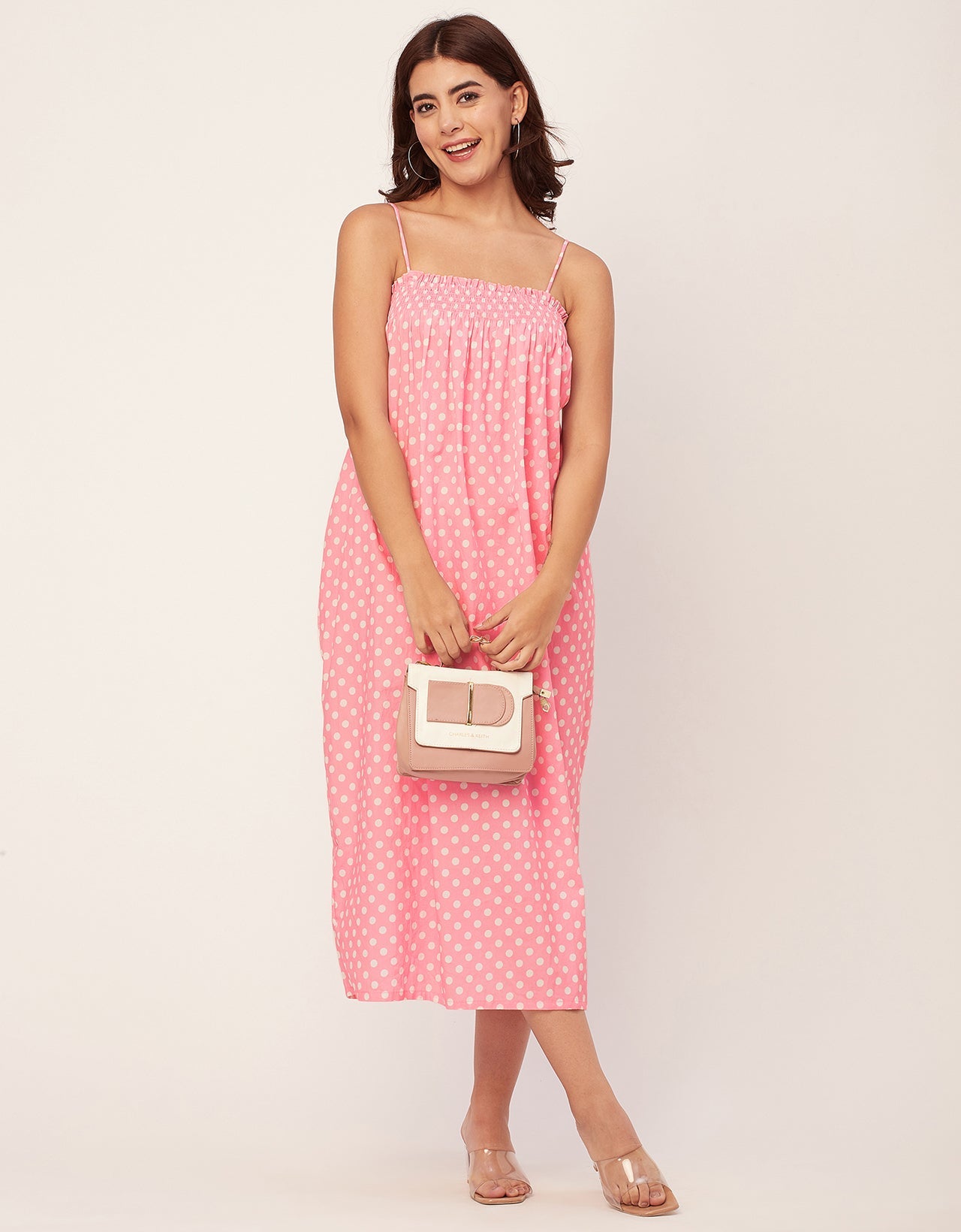 Boho Printed Cotton A-Line Dress - Bohemian Fashion