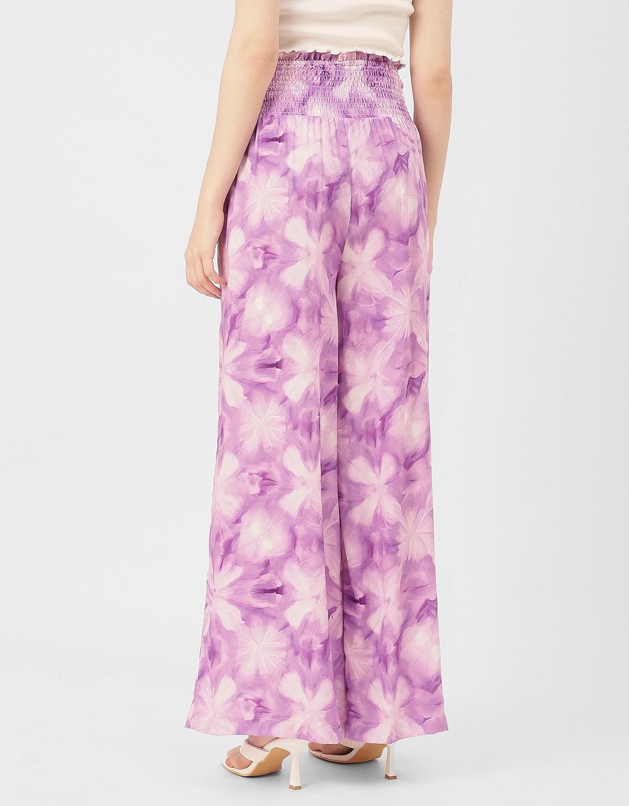 Palazzo Loose Fit Printed Rayon Pant