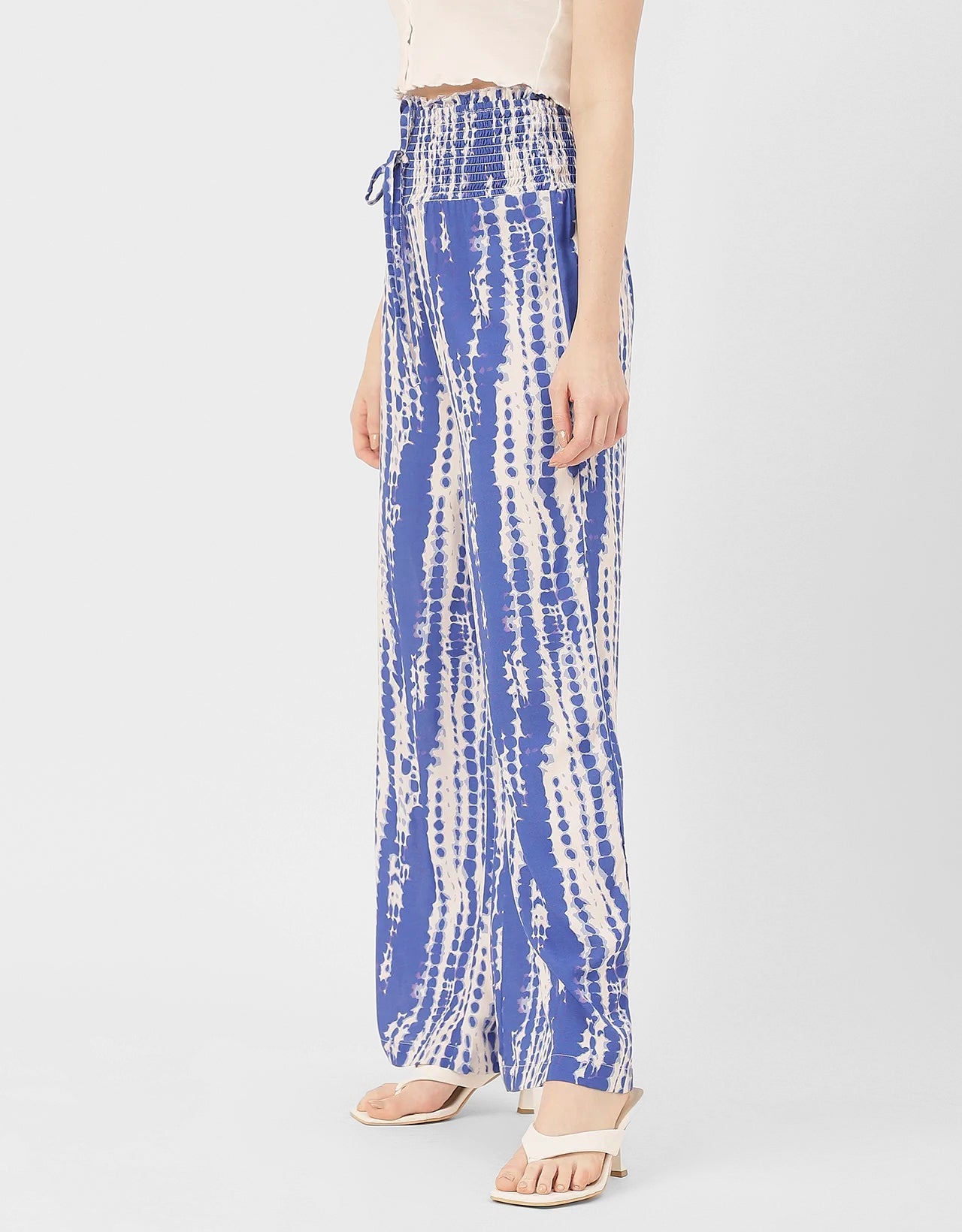 Palazzo Loose Fit Printed Rayon Pant