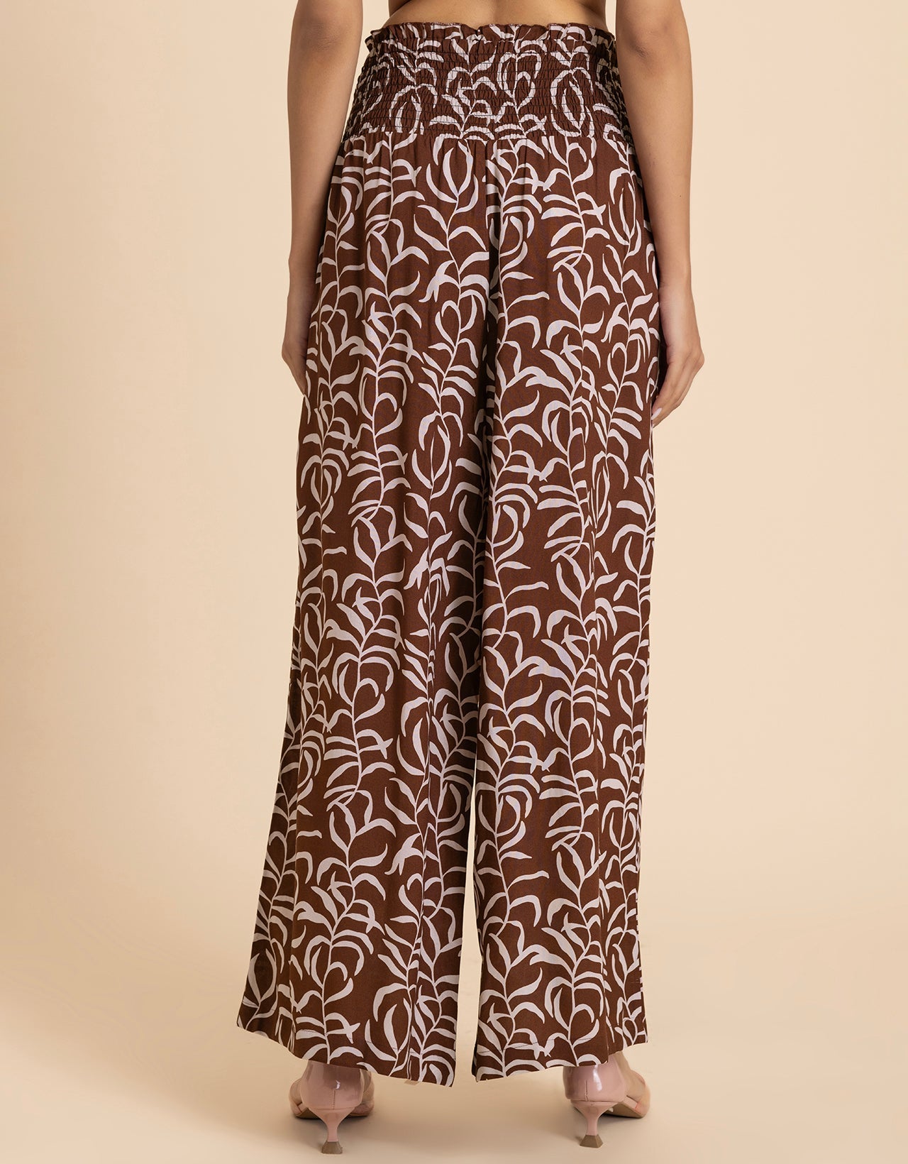 Loose Fit Printed Rayon Women's Stylish Palazzo