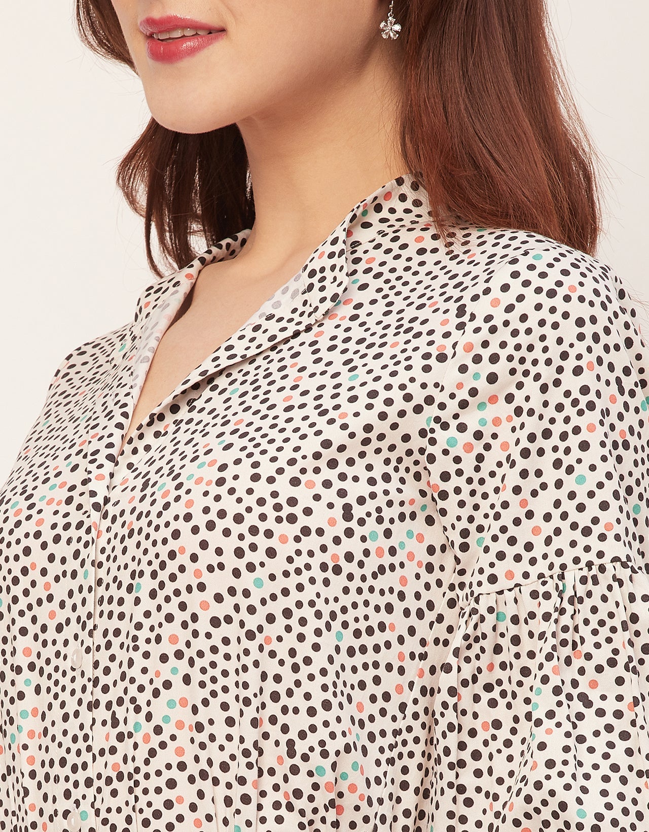Women Long Sleeve Cotton Shirt