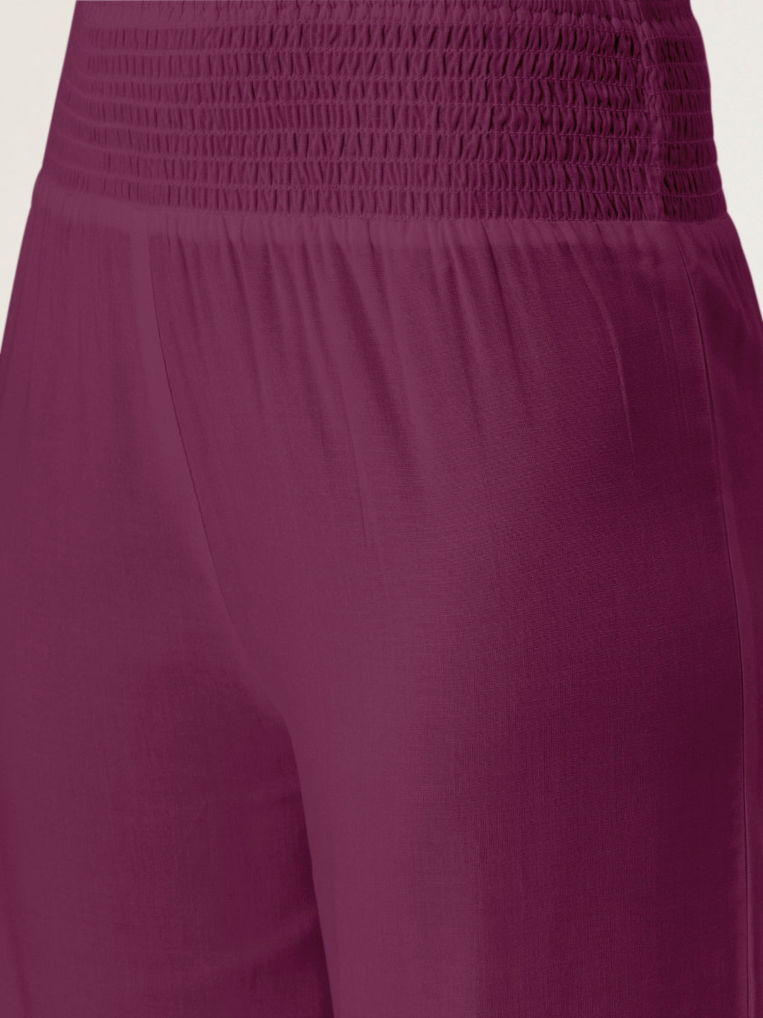 Women's Viscose Coord Set, Crop & Palazzo