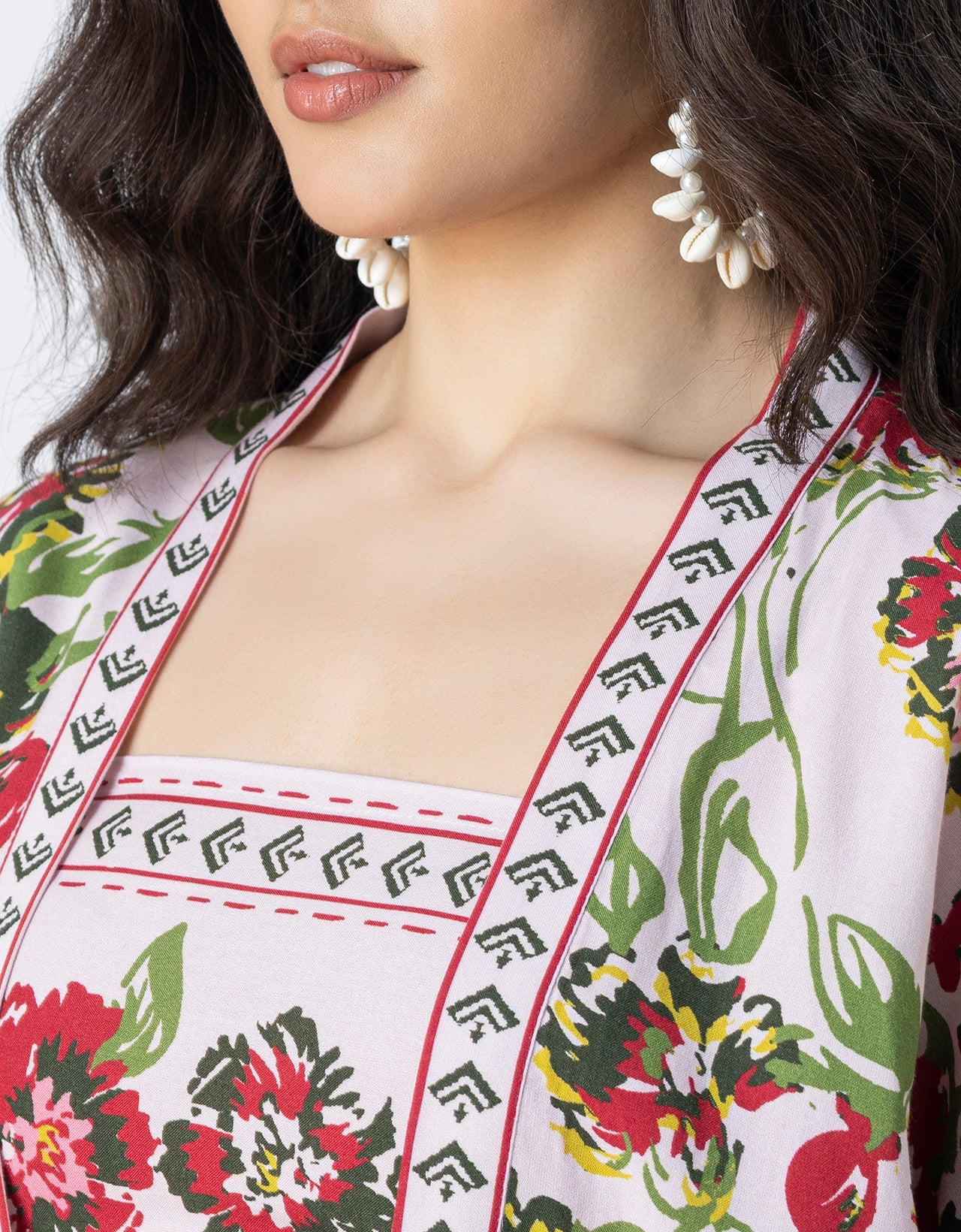 Women Printed 3 Piece Vacation Cord Set
