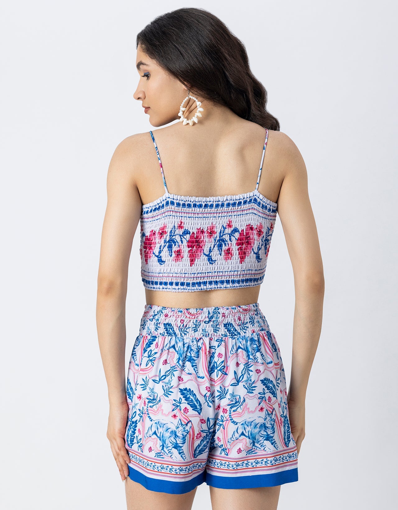 Women Printed 3 Piece Vacation Cord Set