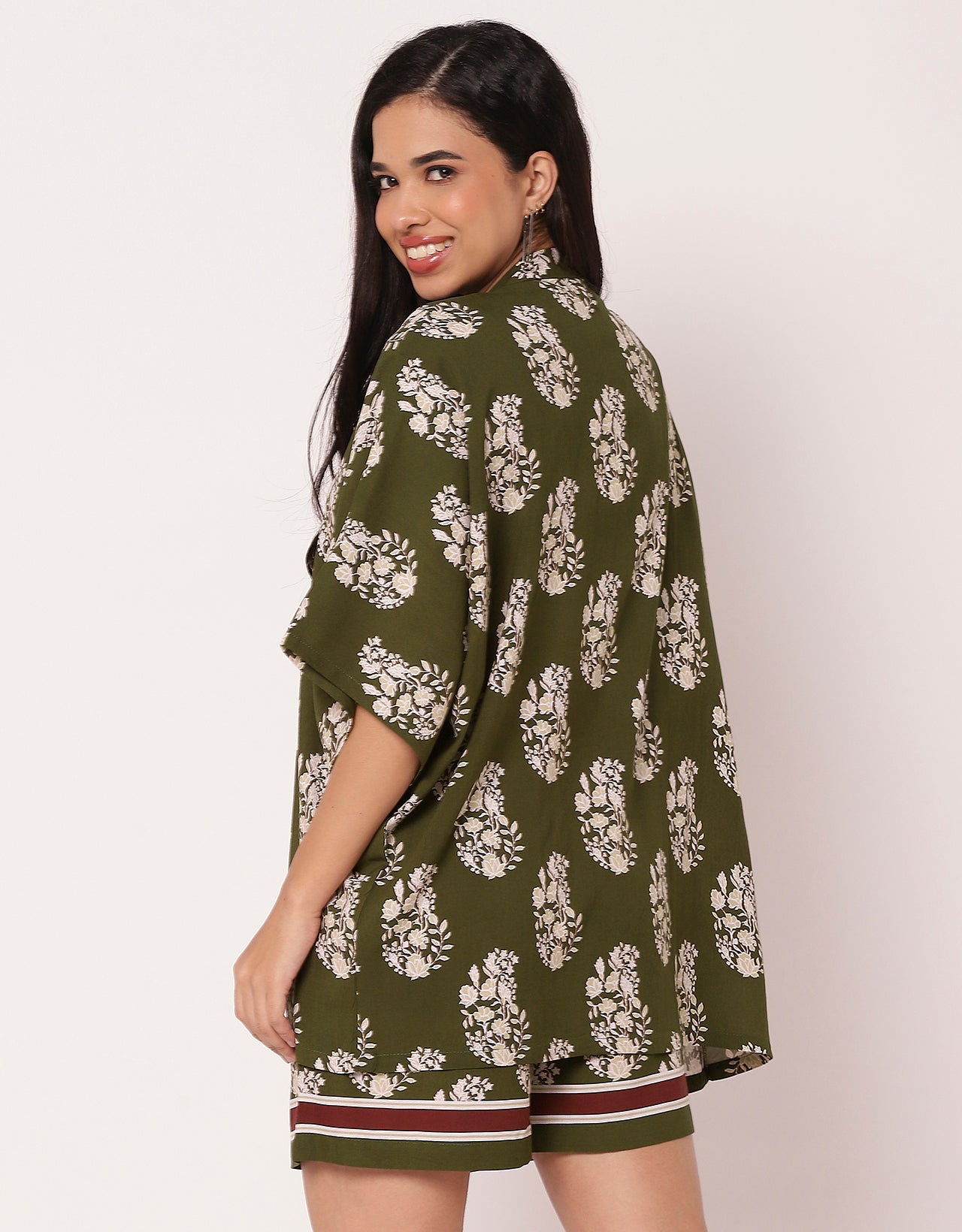 Women Printed 3 Piece Vacation Cord Set