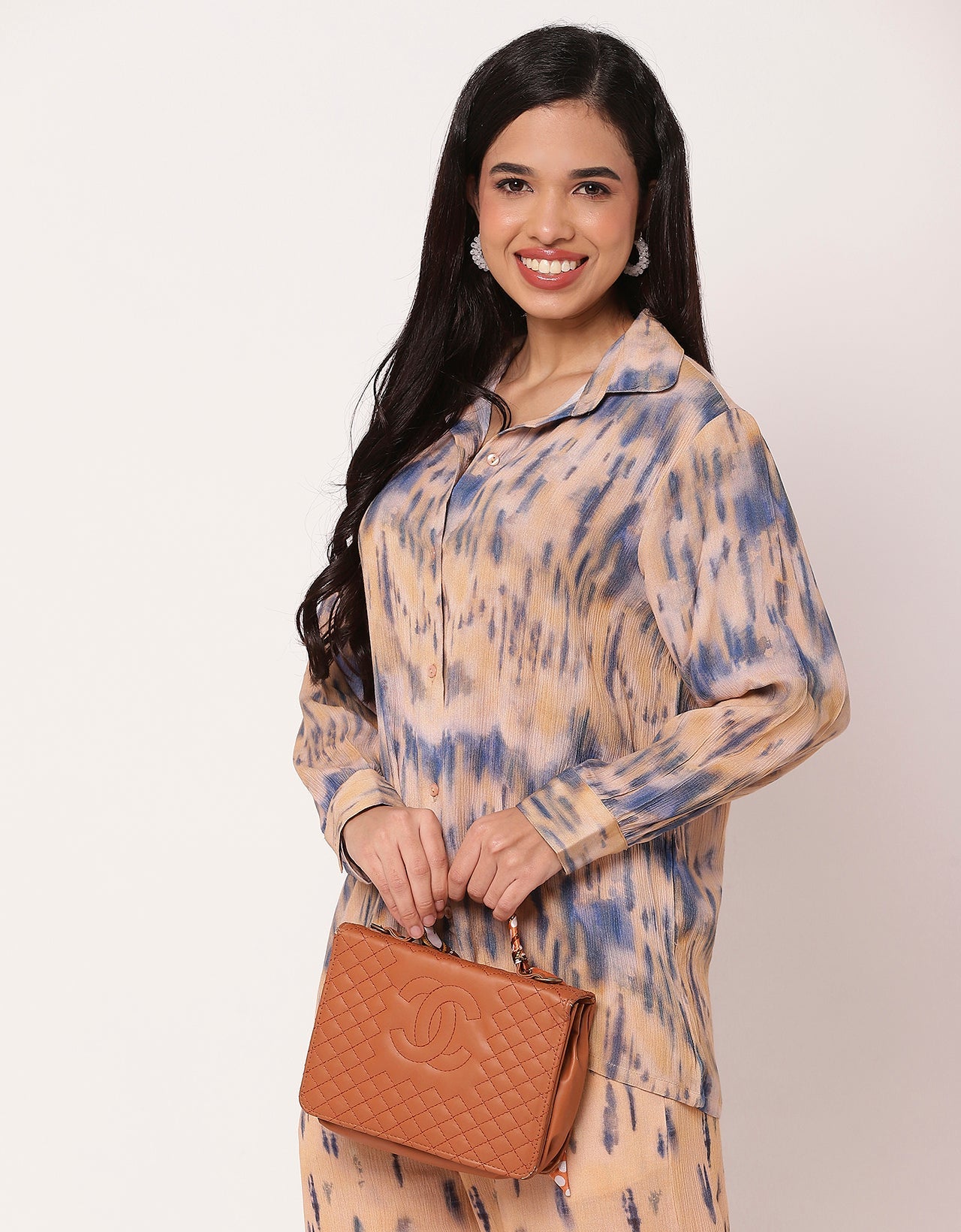 Printed 2Pcs Co-Ord Set For Women
