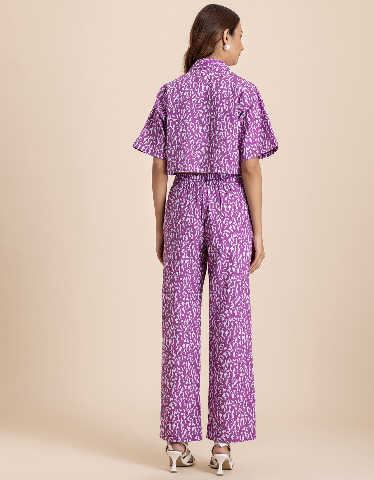 Printed 2 Pcs Cotton Co-Ord Set For Women