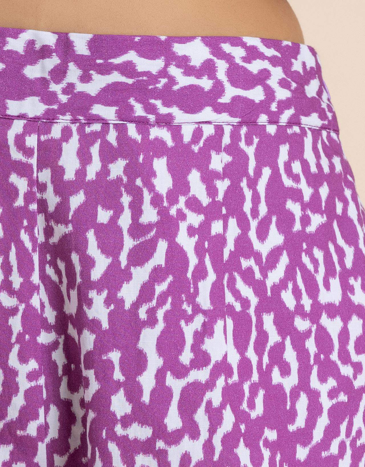 Printed 2 Pcs Cotton Co-Ord Set For Women