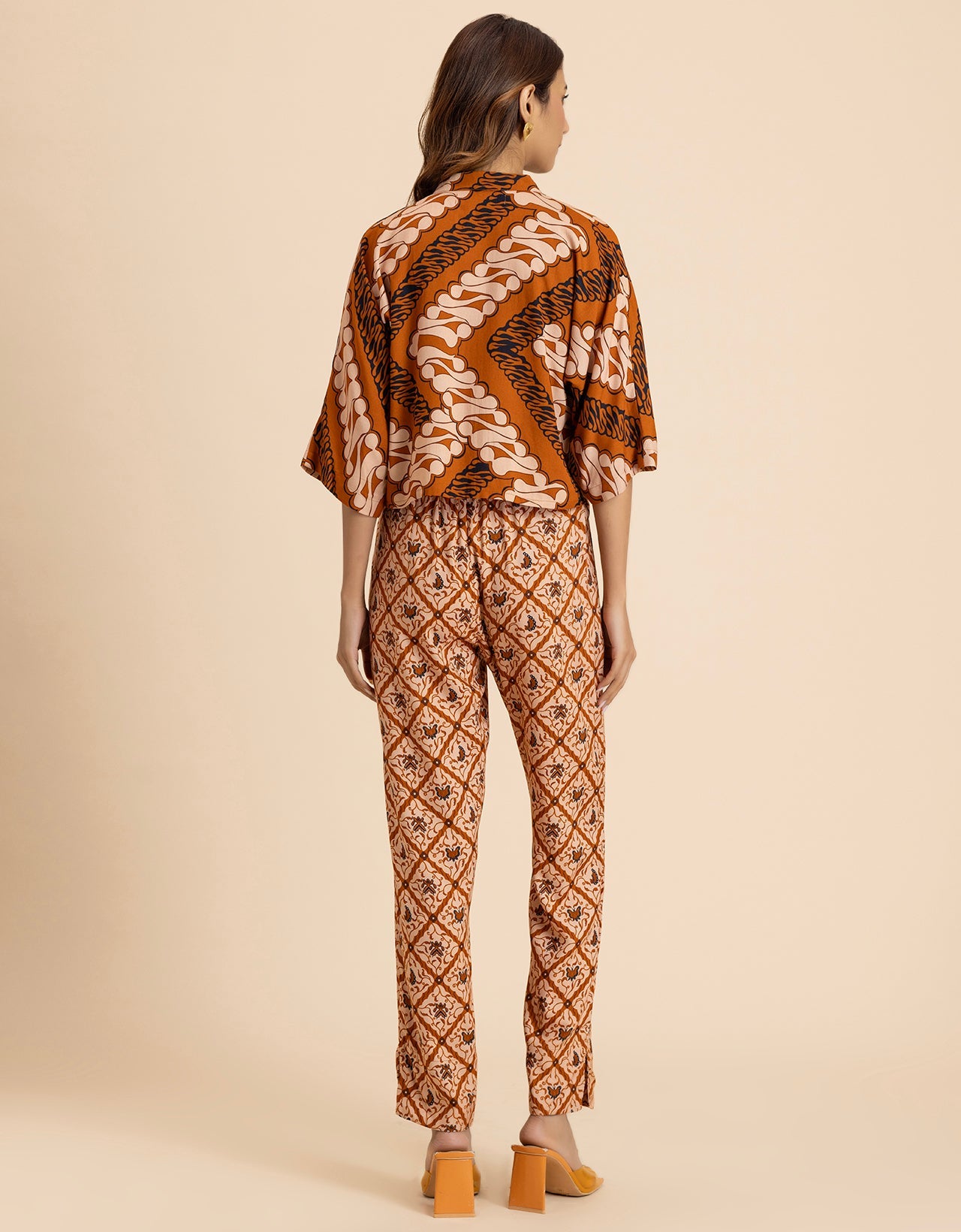 2 Pcs Summer Casuals Co-Ord Set  For Women